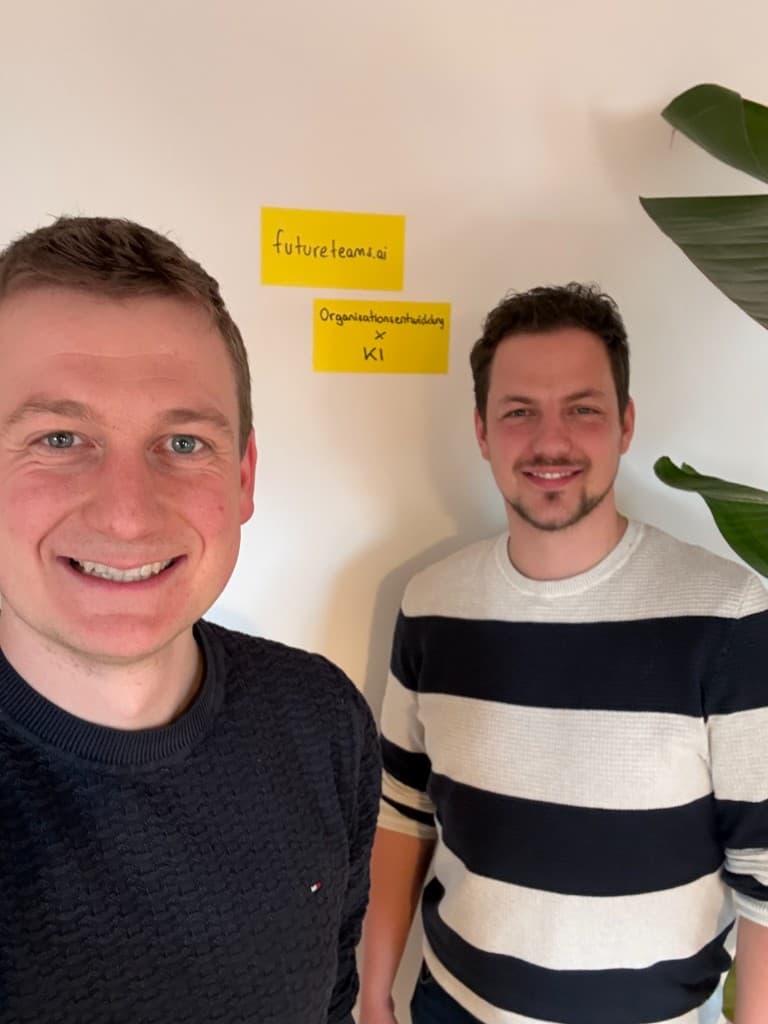 Patrick und Stefan, Gründer von futureteams.ai